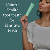 DentaGain Natural Zeolite Toothpaste for Sensitive Teeth | Gentle Oral Care with Health-Boosting Benefits
