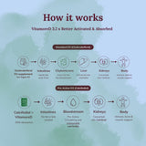 VitamoreD Plus | Calcifediol with K2 (MK-4 + MK-7)