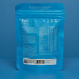 Back of Dolovent packaging showing full label, ingredients and recommended daily allowance