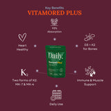 VitamoreD Plus | Calcifediol with K2 (MK-4 + MK-7)