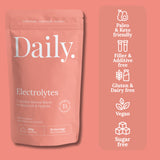 Electrolyte for hydration and longevity. Electrolyte complex with trace minerals