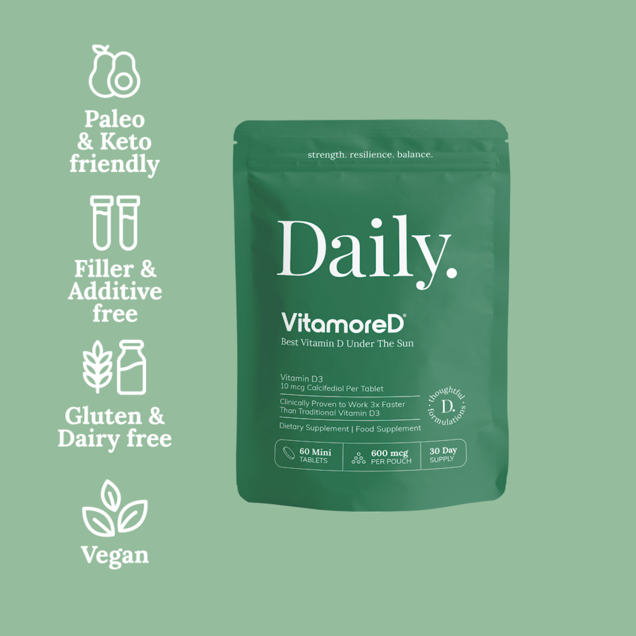Pre Code Daily Essentials Daily Essential Supplement Stack - Made By Daily