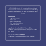 How to take calcifediol tablets