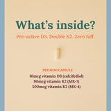 VitamoreD Plus | Calcifediol with K2 (MK-4 + MK-7)